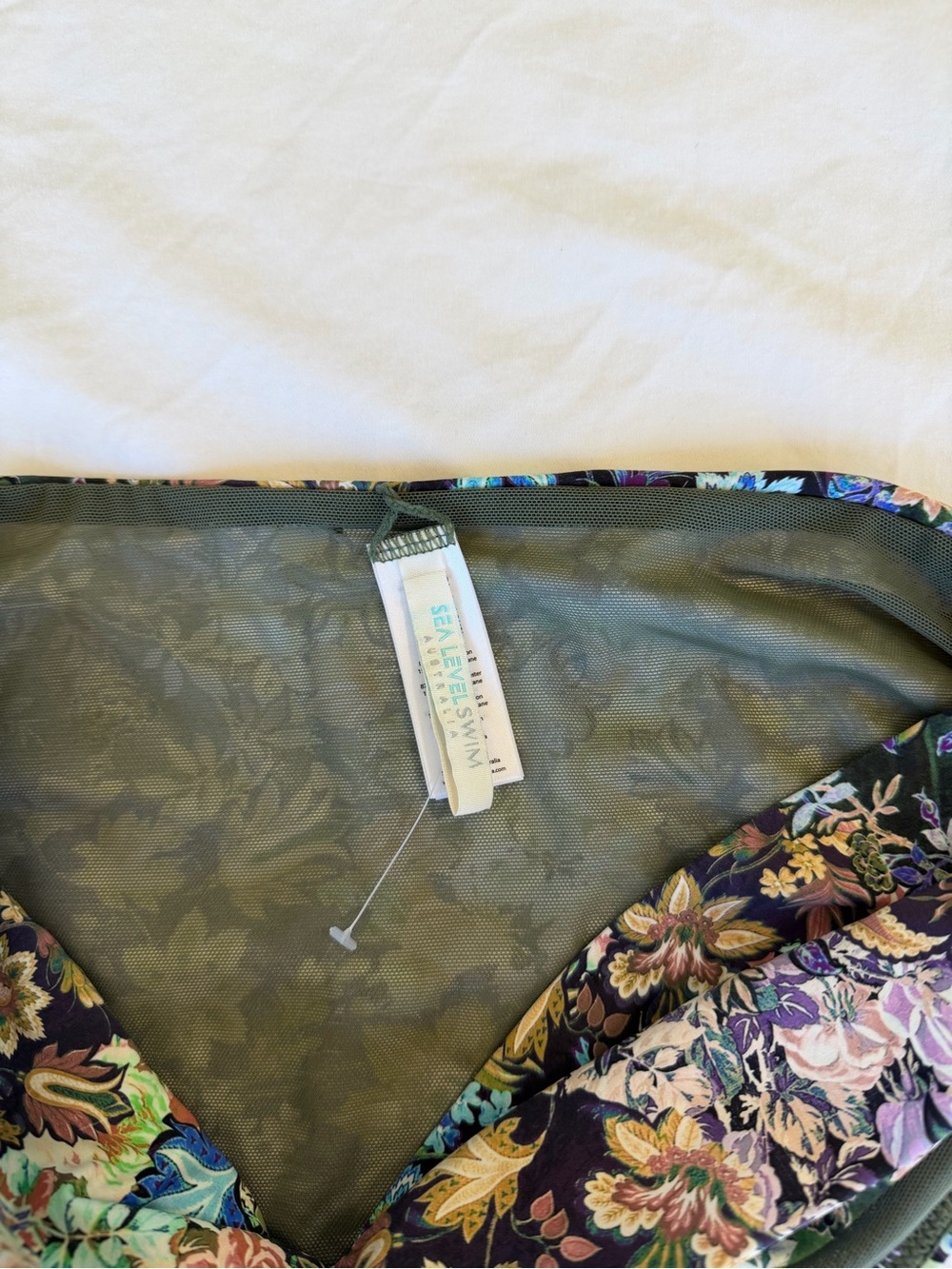 Sea Level Swim Summer Floral Bikini Bottom - Picture 2 of 6